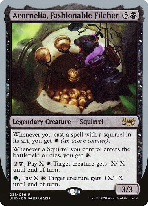 Acornelia, Fashionable Filcher - Legendary