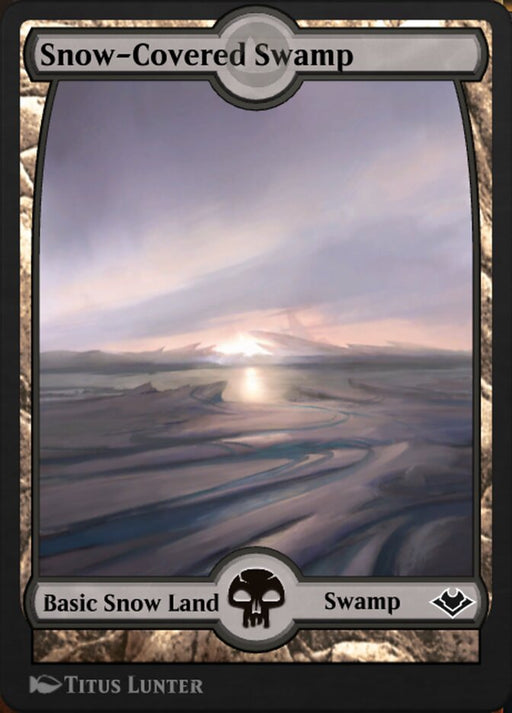 Snow-Covered Swamp - Full Art - Fullart