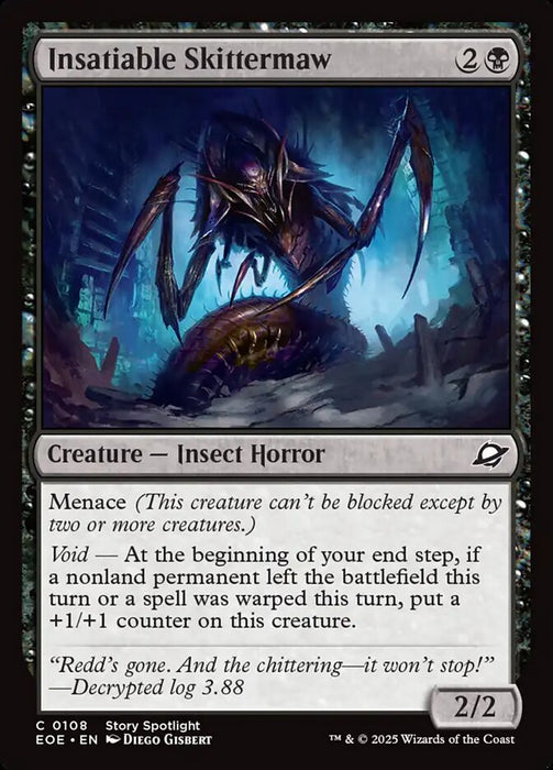 Insatiable Skittermaw (Foil)