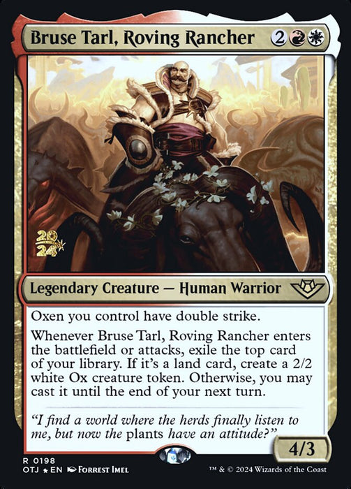 Bruse Tarl, Roving Rancher - Legendary (Foil)