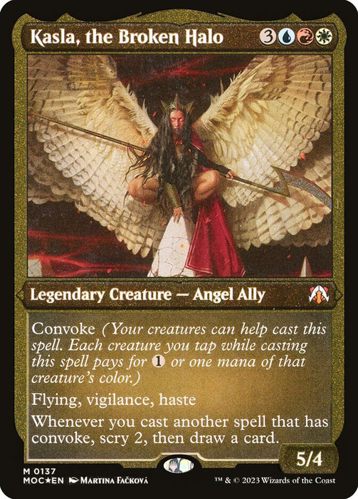 Kasla, the Broken Halo - Etched - Inverted - Legendary - Etched (Foil)