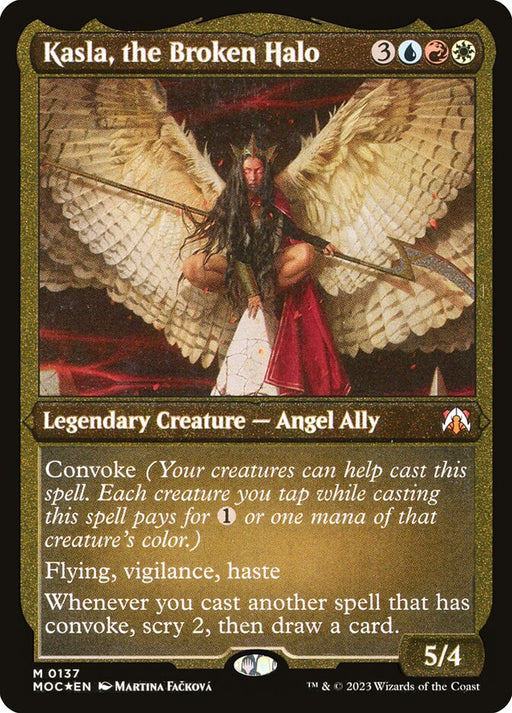 Kasla, the Broken Halo - Etched - Inverted - Legendary - Etched (Foil)