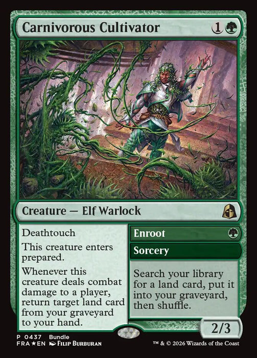 Carnivorous Cultivator // Enroot (Foil)