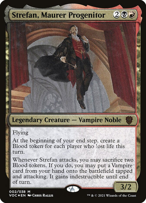 Strefan, Maurer Progenitor - Legendary - Etched (Foil)