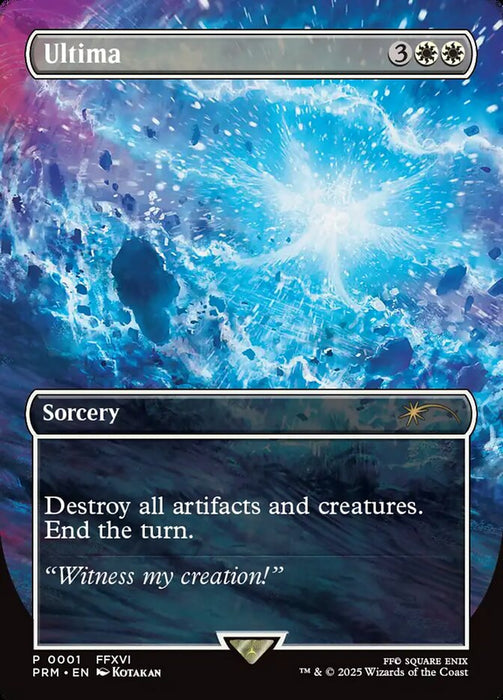 Ultima - Borderless - Full Art - Inverted (Foil)