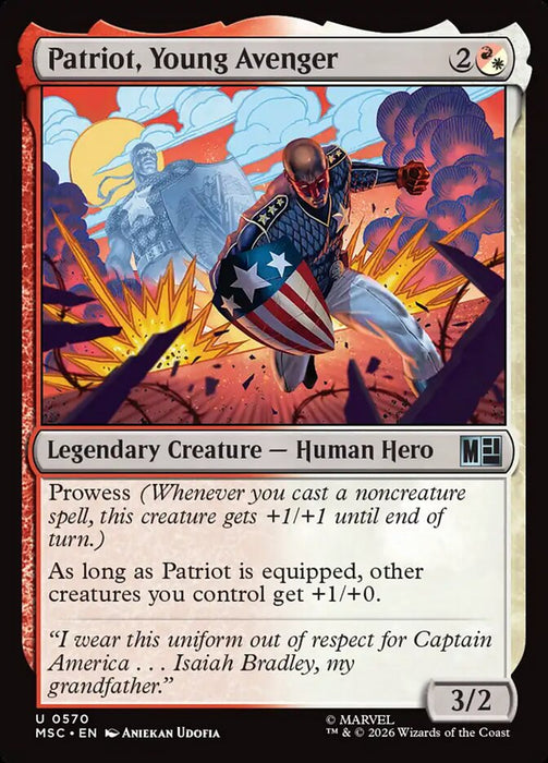 Patriot, Young Avenger - Legendary