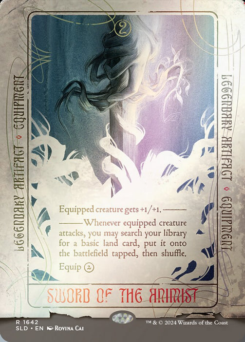 Sword of the Animist - Borderless - Legendary (Foil)