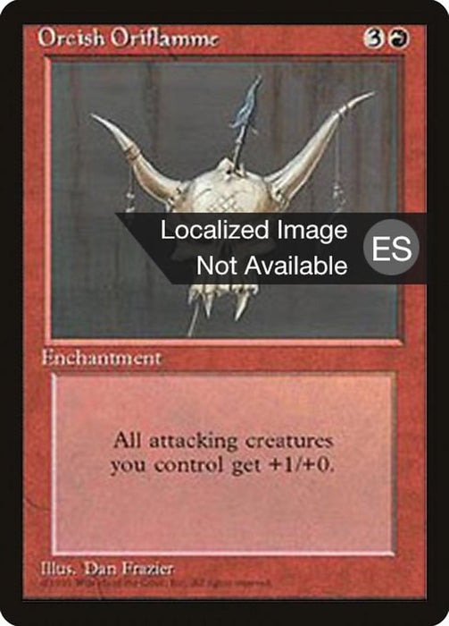 Oriflama orca - Orcish Oriflamme