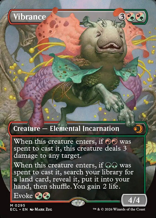 Vibrance - Borderless - Full Art - Inverted (Foil)