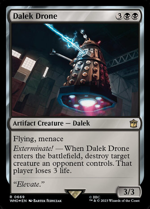 Dalek Drone - Surge Foil (Foil)