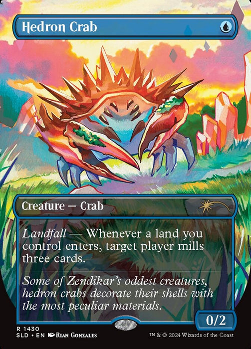 Hedron Crab - Borderless - Full Art
