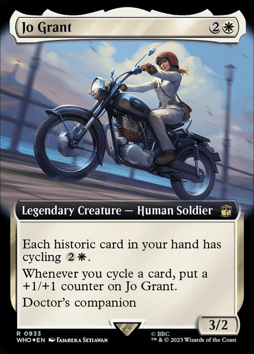 Jo Grant - Extended Art - Legendary - Surge Foil (Foil)