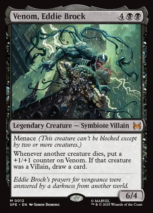 Venom, Eddie Brock - Legendary (Foil)
