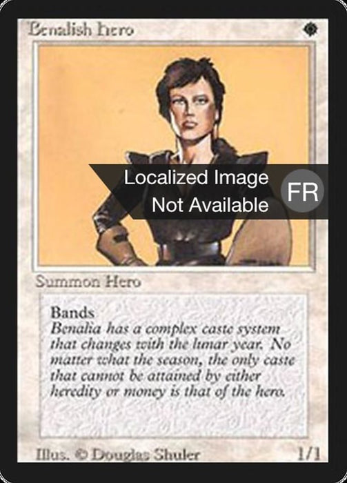 Héroïne bénaliane - Benalish Hero