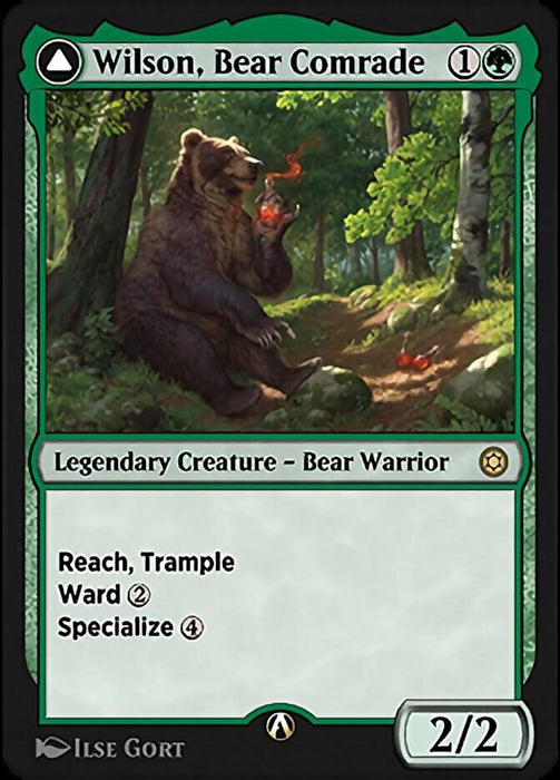Wilson, Bear Comrade - Legendary