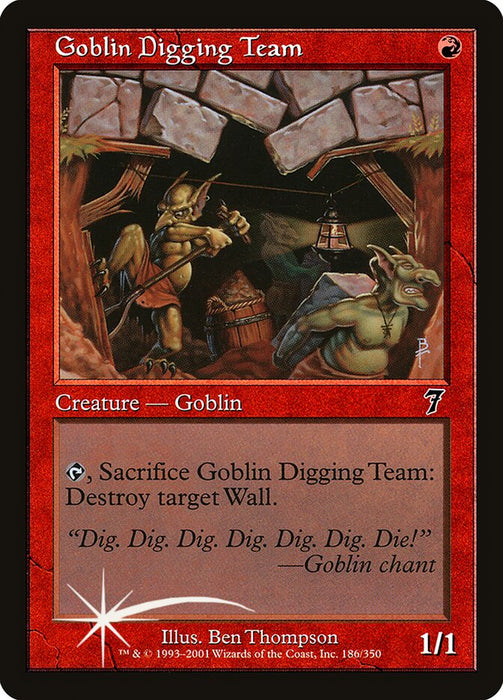 Goblin Digging Team (Foil)