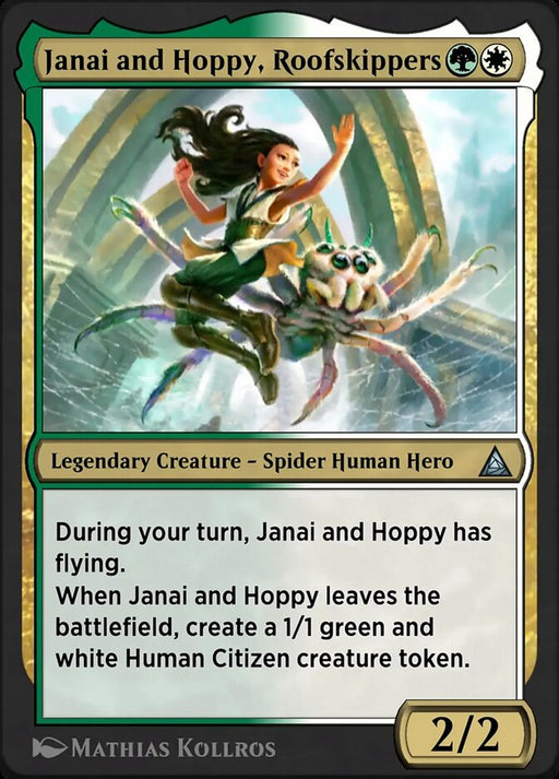Janai and Hoppy, Roofskippers - Spider-Girl, Legacy Hero - Legendary