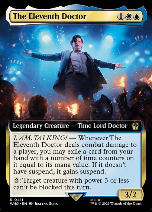 The Eleventh Doctor - Extended Art - Legendary (Foil)