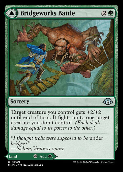Bridgeworks Battle // Tanglespan Bridgeworks (Foil)