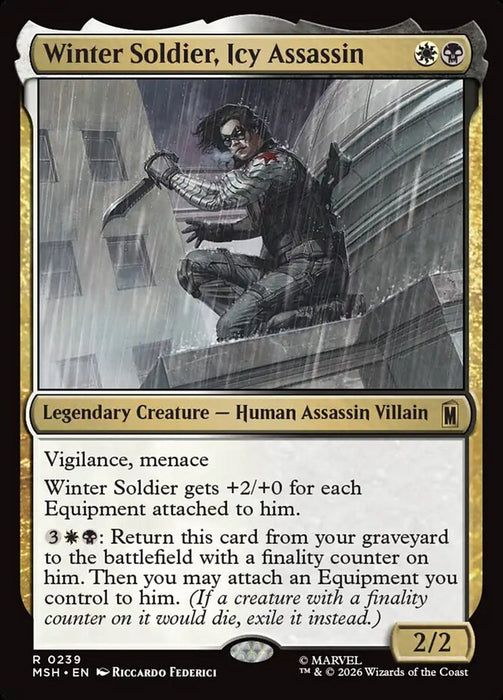Winter Soldier, Icy Assassin - Legendary