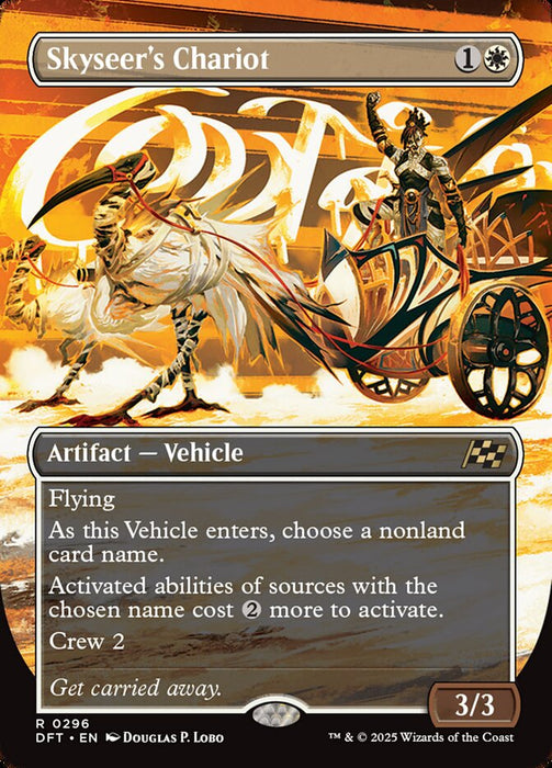 Skyseer's Chariot - Borderless - Inverted (Foil)