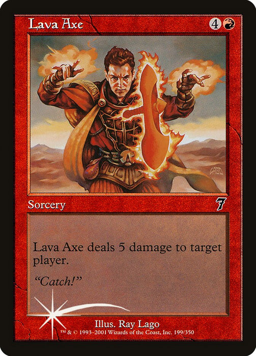 Lava Axe (Foil)
