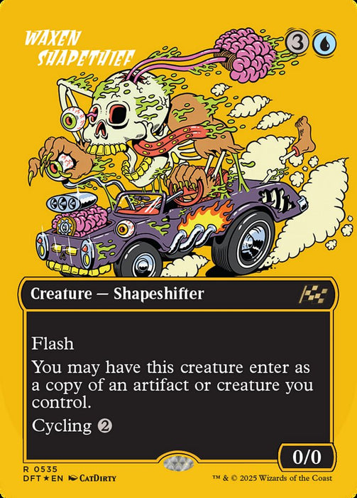 Waxen Shapethief - Borderless - Inverted (Foil)