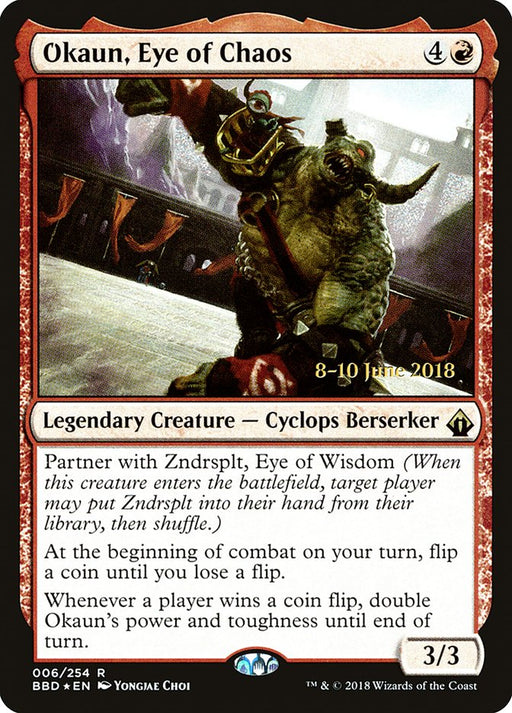 Okaun, Eye of Chaos - Legendary (Foil)