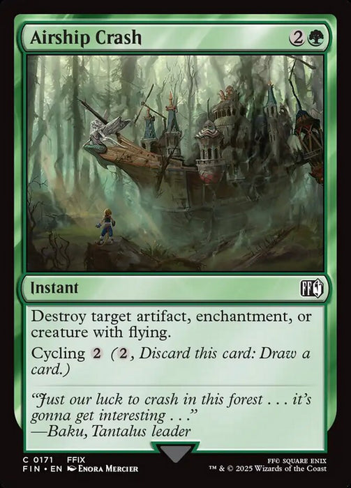 Airship Crash (Foil)
