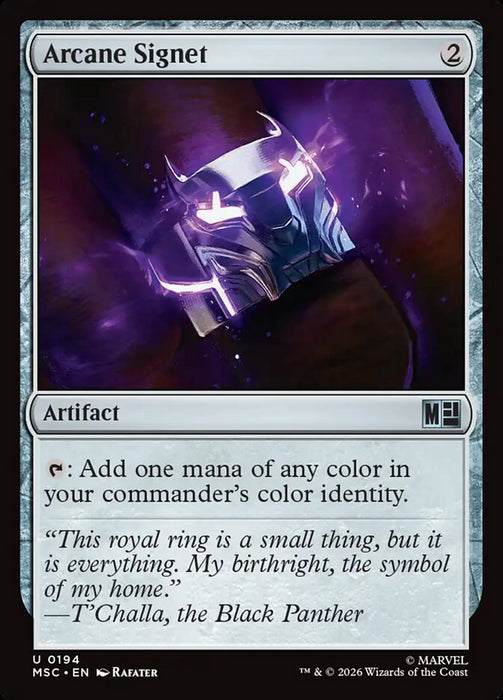 Arcane Signet - Surge Foil