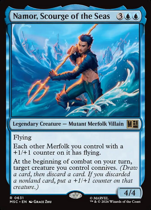 Namor, Scourge of the Seas - Legendary (Foil)