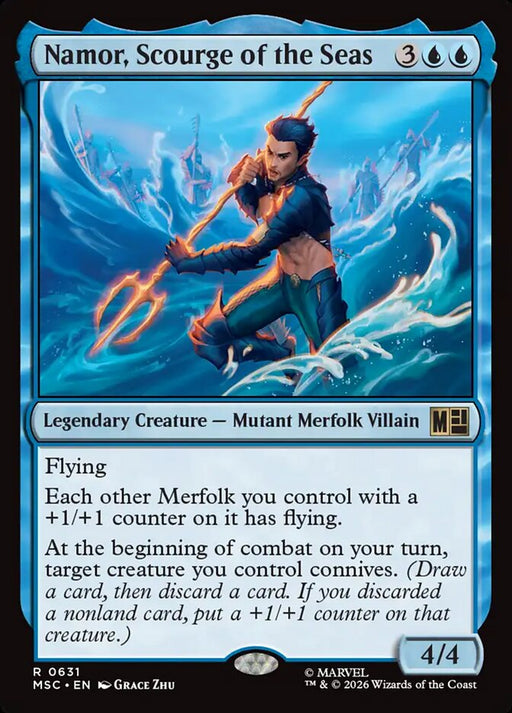 Namor, Scourge of the Seas - Legendary (Foil)
