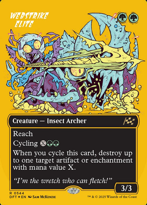 Webstrike Elite - Borderless - Inverted (Foil)