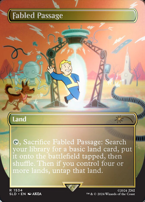 Fabled Passage - Borderless - Full Art (Foil)