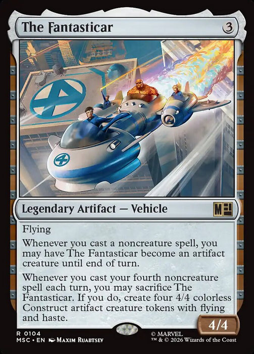 The Fantasticar - Legendary - Surge Foil
