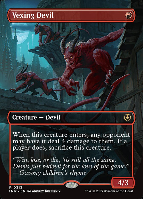 Vexing Devil - Borderless (Foil)