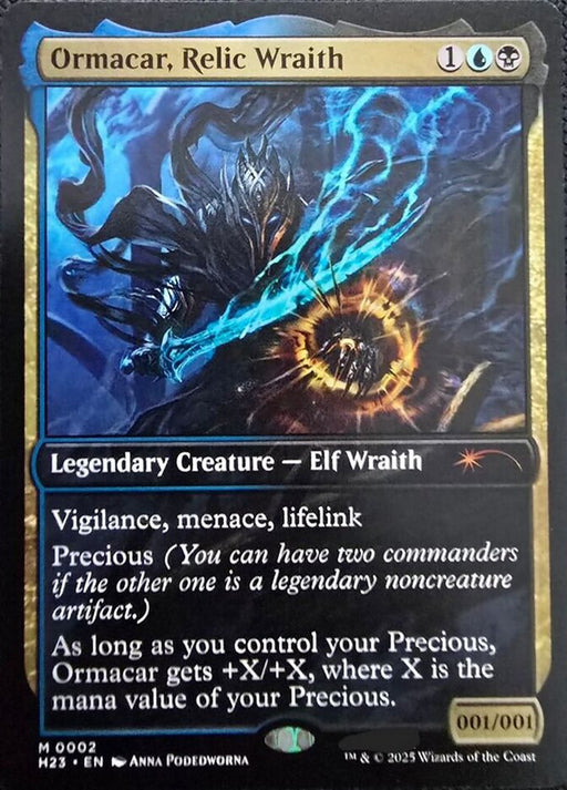 Ormacar, Relic Wraith - Full Art - Legendary