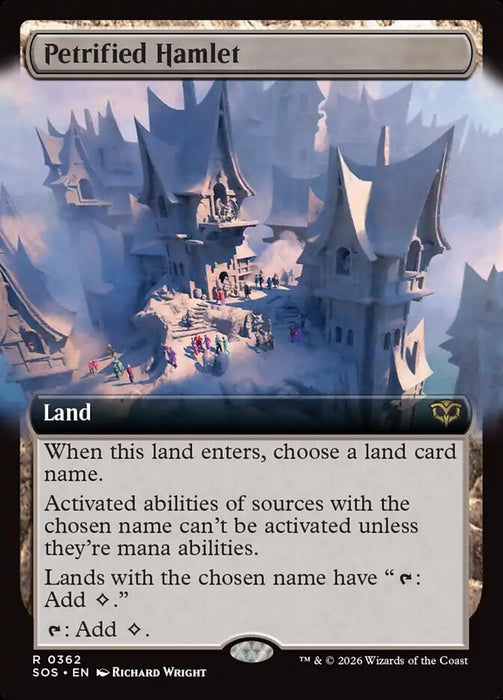 Petrified Hamlet - Extended Art (Foil)