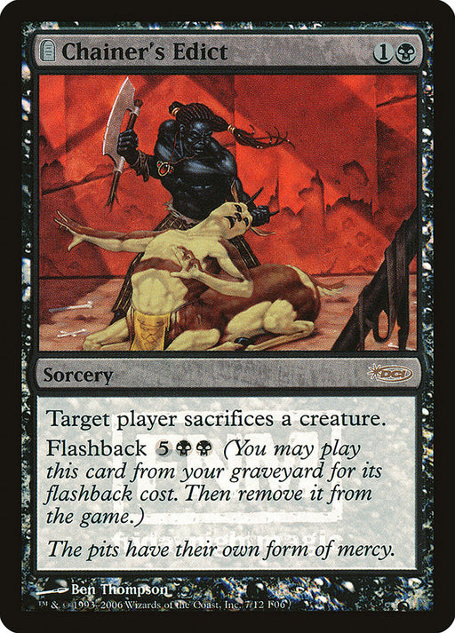 Chainer's Edict - Tombstone (Foil)