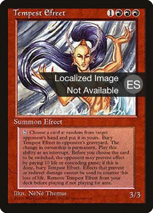 Efrit de la tormenta - Tempest Efreet