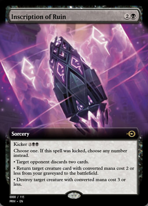 Inscription of Ruin (Foil)