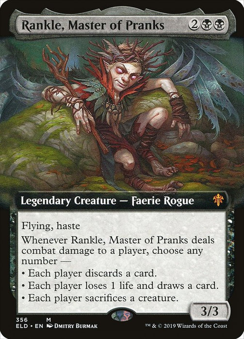 Rankle, Master of Pranks - Extended Art - Legendary