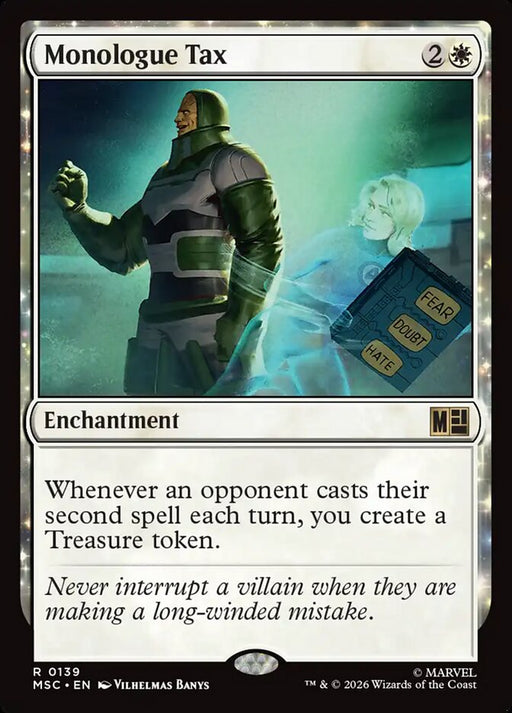 Monologue Tax - Enchantment - Surge Foil