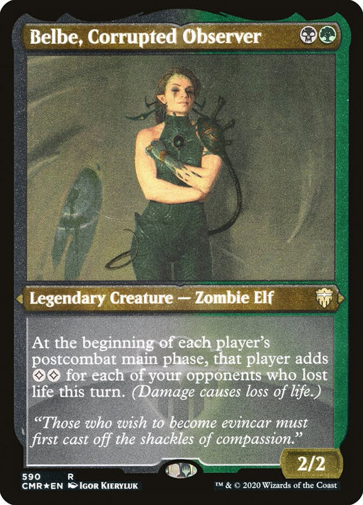 Belbe, Corrupted Observer - Etched - Inverted - Legendary - Etched (Foil)