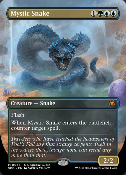 Mystic Snake - Borderless (Foil)