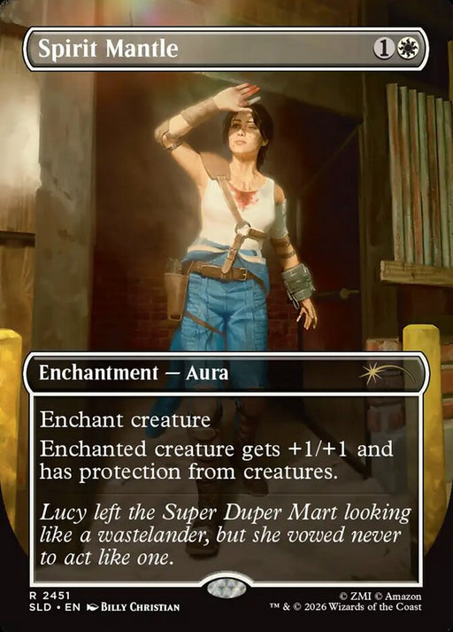 Spirit Mantle - Borderless - Full Art - Inverted