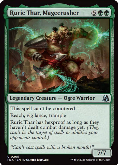 Ruric Thar, Magecrusher (Foil)