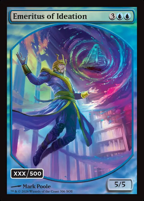 Emeritus of Ideation // Ancestral Recall - Textless - Full Art (Foil)