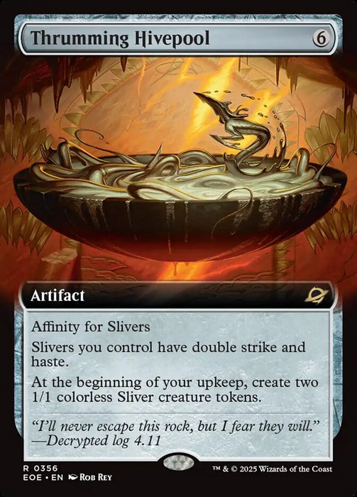 Thrumming Hivepool - Extended Art (Foil)