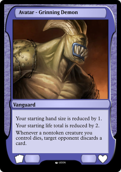 Grinning Demon Avatar (Foil)